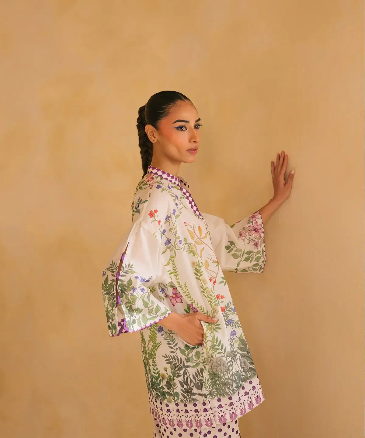 STUDIO MEHR LAWN PRET’25 | SEASIDE VIOLET MATCHING SET