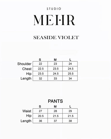 STUDIO MEHR LAWN PRET’25 | SEASIDE VIOLET MATCHING SET