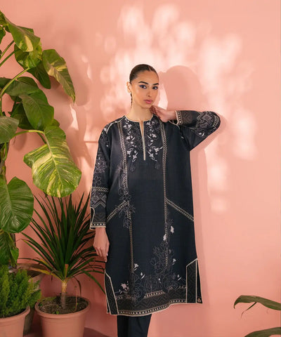 STUDIO MEHR LAWN PRET’25 | MIDNIGHT VINE MATCHING SET