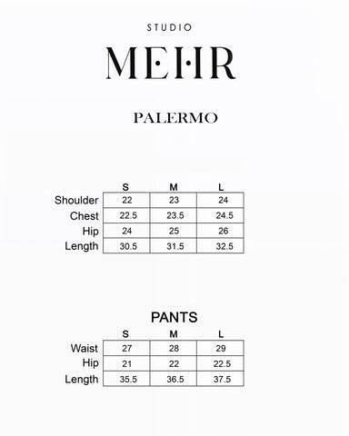 STUDIO MEHR LAWN PRET’25 | PALERMO MATCHING SET