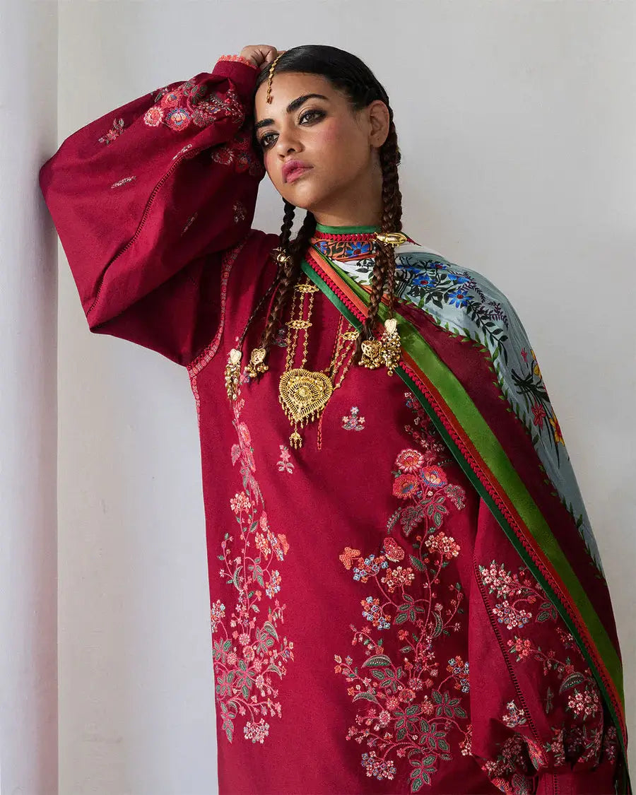 JUGNU UNSTITCHED SPRING SUMMER’25 | KUNAR