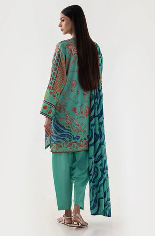 SANA SAFINAZ CASUAL PRET | STITCHED MULTI PRINTED SHIRT + SHALWAR + DUPATTA