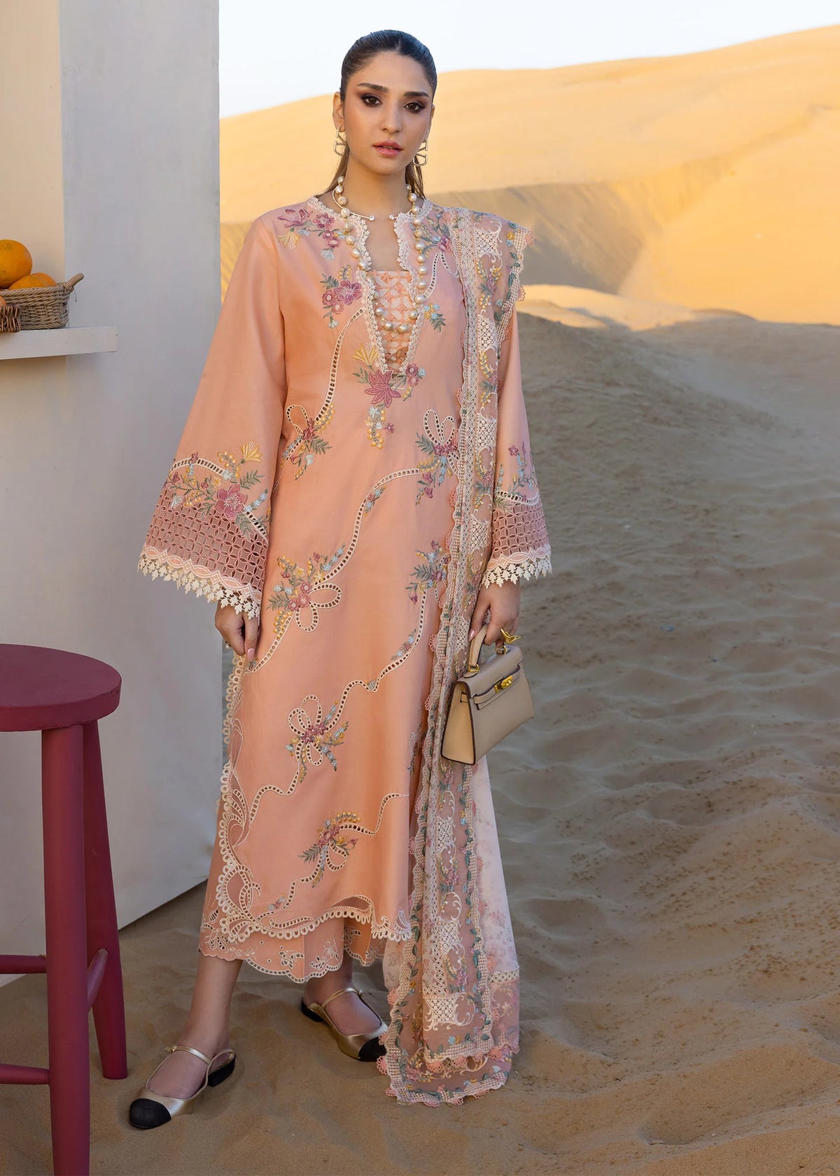 CRIMSON ‘FLOW UNSTITCHED SPRING SUMMER’25 | TWIRLS AND TIES- A