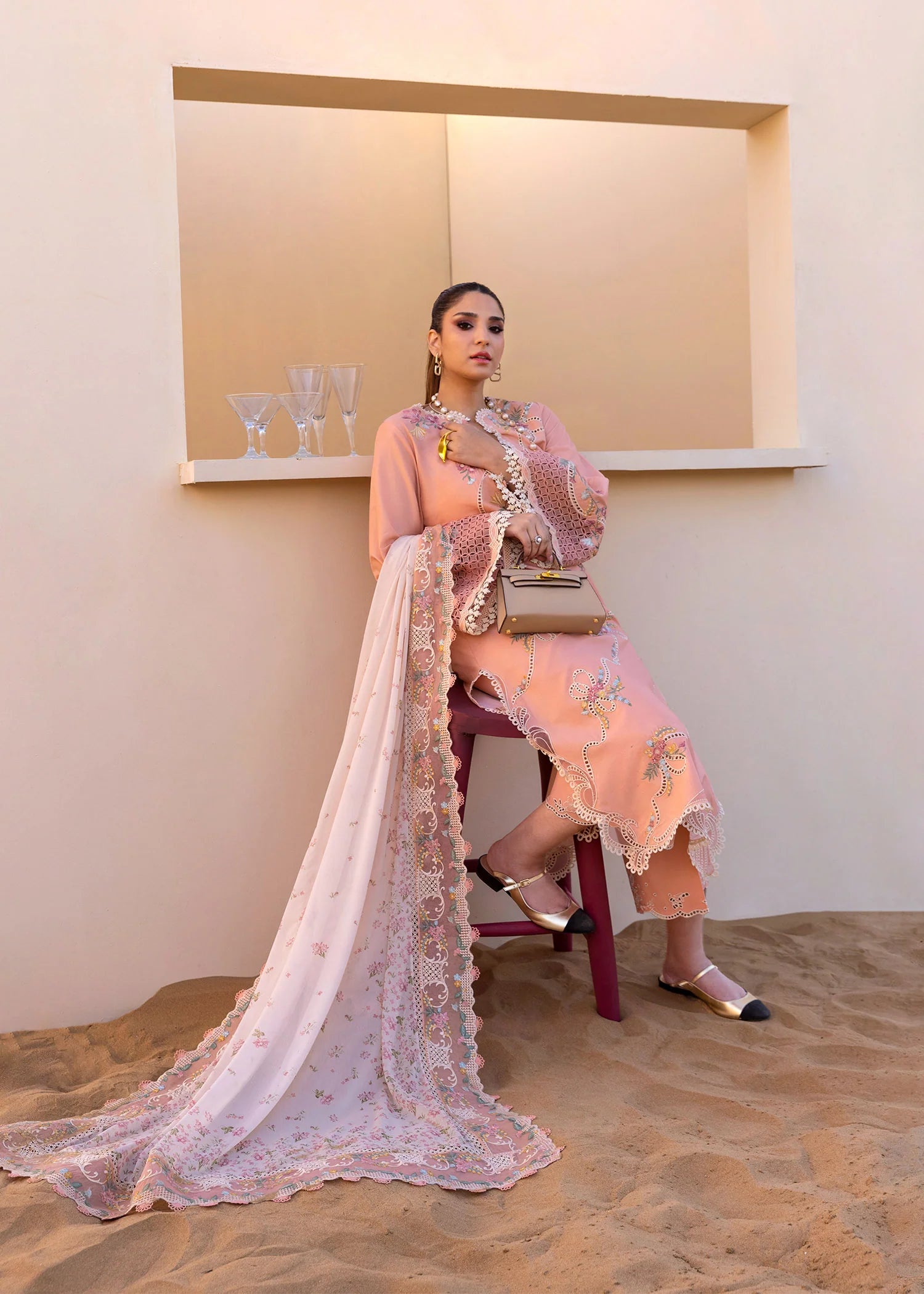 CRIMSON ‘FLOW UNSTITCHED SPRING SUMMER’25 | TWIRLS AND TIES- A