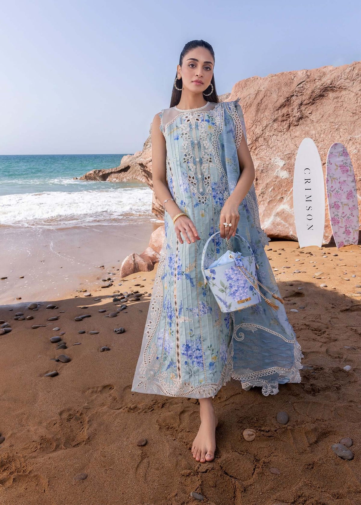 CRIMSON ‘FLOW UNSTITCHED SPRING SUMMER’25 | WHO’S THAT GIRL- A