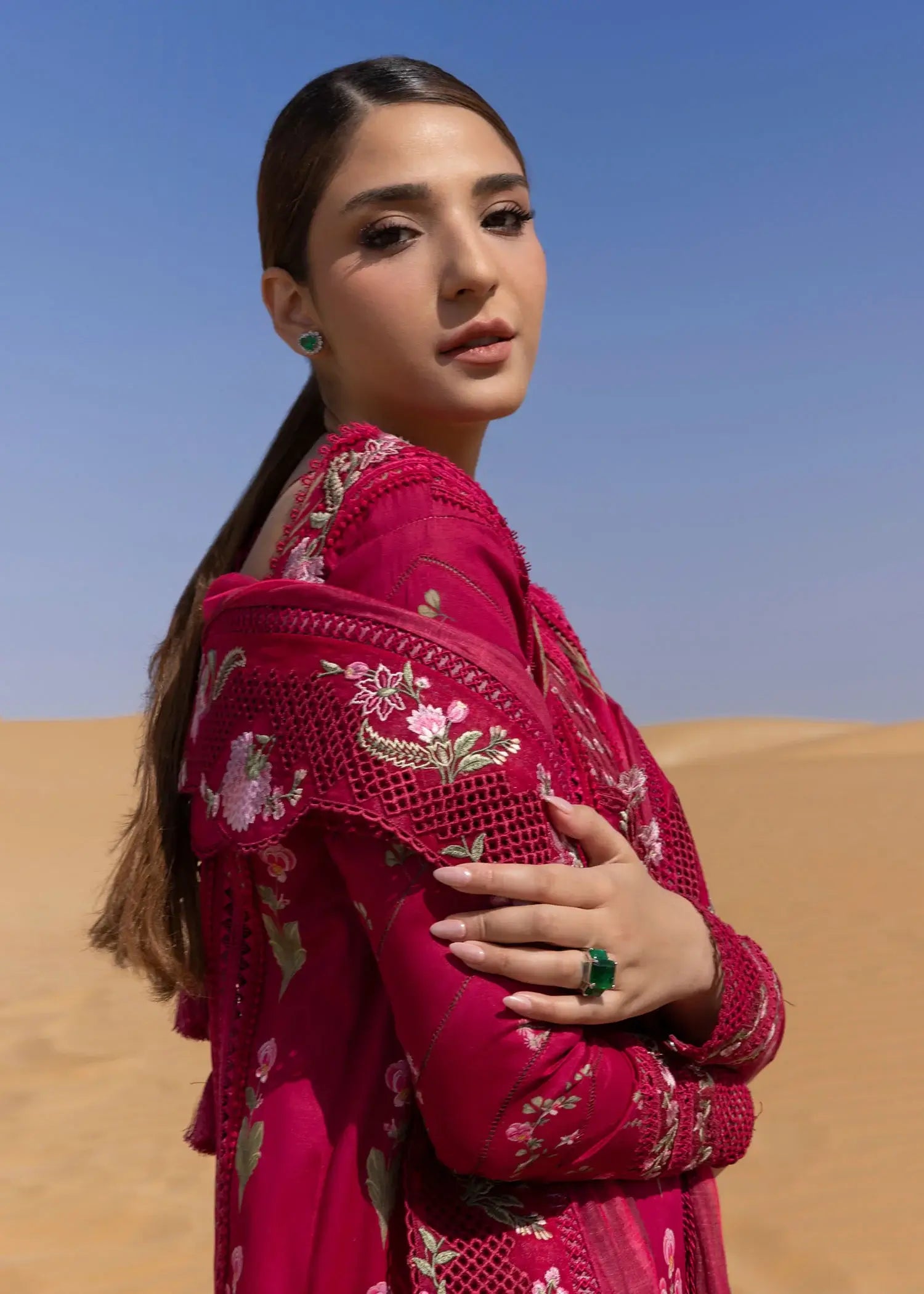 CRIMSON ‘FLOW UNSTITCHED SPRING SUMMER’25 | ONCE UPON A FLOWER - A