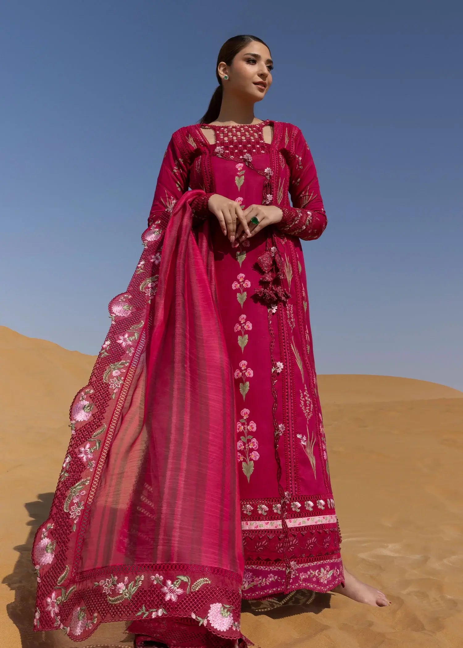 CRIMSON ‘FLOW UNSTITCHED SPRING SUMMER’25 | ONCE UPON A FLOWER - A