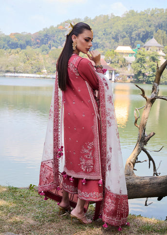 HUSSAIN REHAR LUXURY LAWN’25 | FLARE