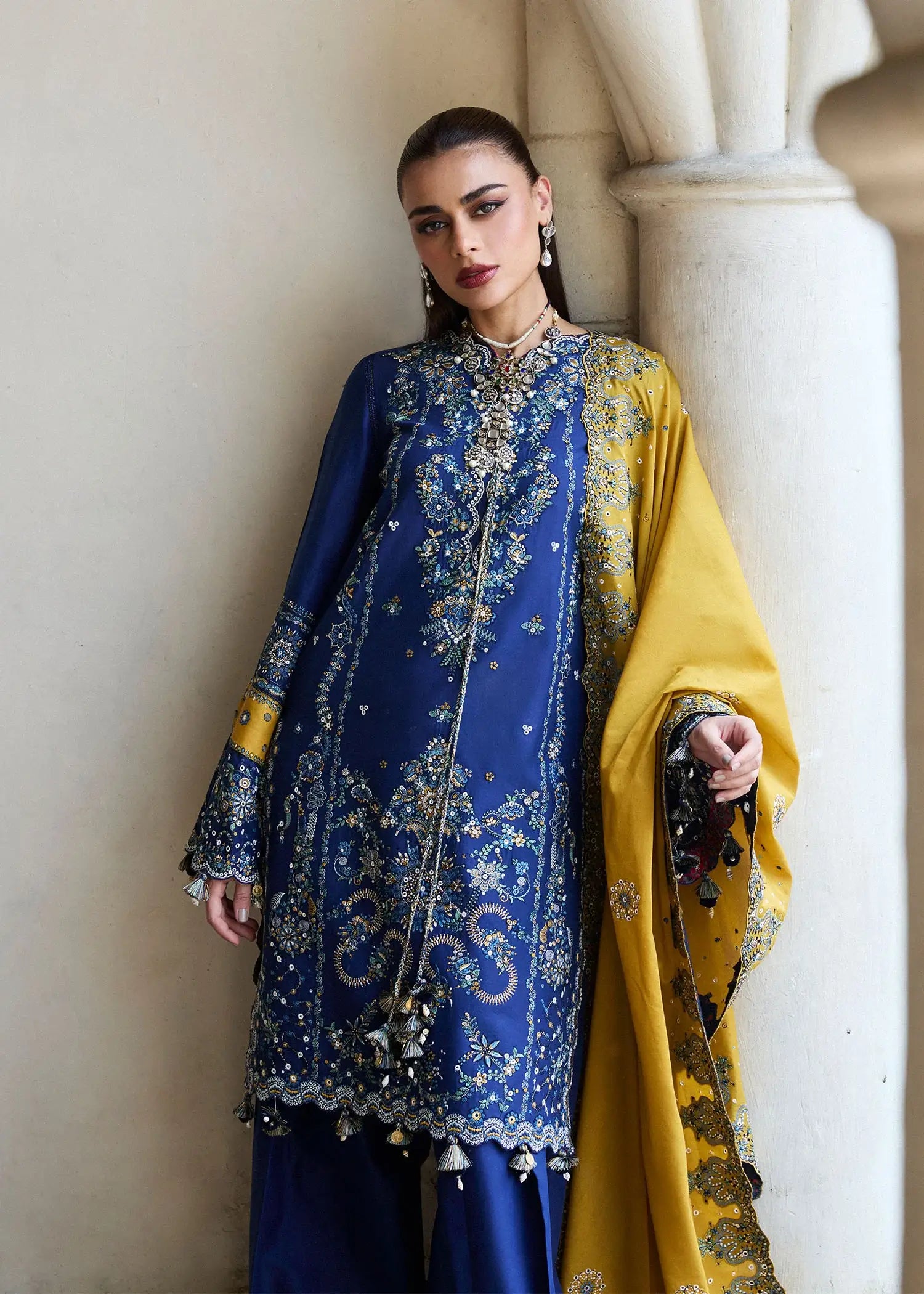 HUSSAIN REHAR LUXURY LAWN’25 | RIVIERA