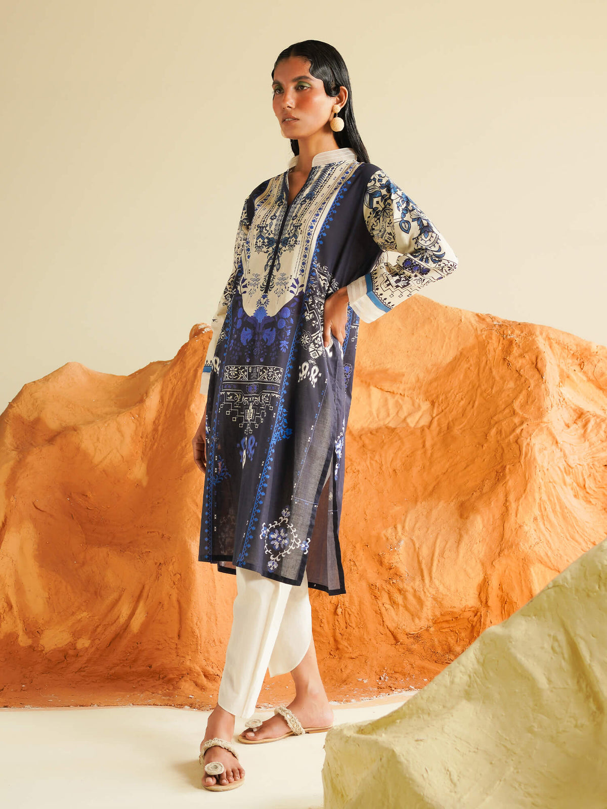 MISHKAA BY MISHA LAKHANI RTW’25 | PRINTED KURTA SET