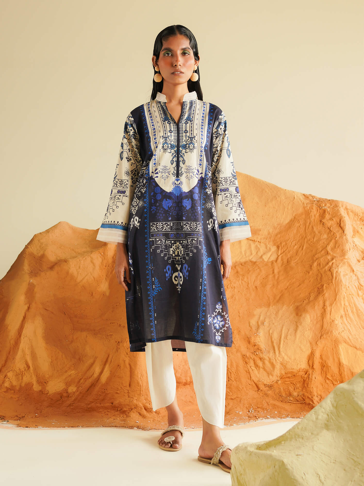 MISHKAA BY MISHA LAKHANI RTW’25 | PRINTED KURTA SET