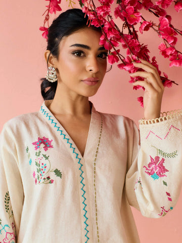 MISHKAA BY MISHA LAKHANI RTW’25 | 2Pc EMBROIDERED SET