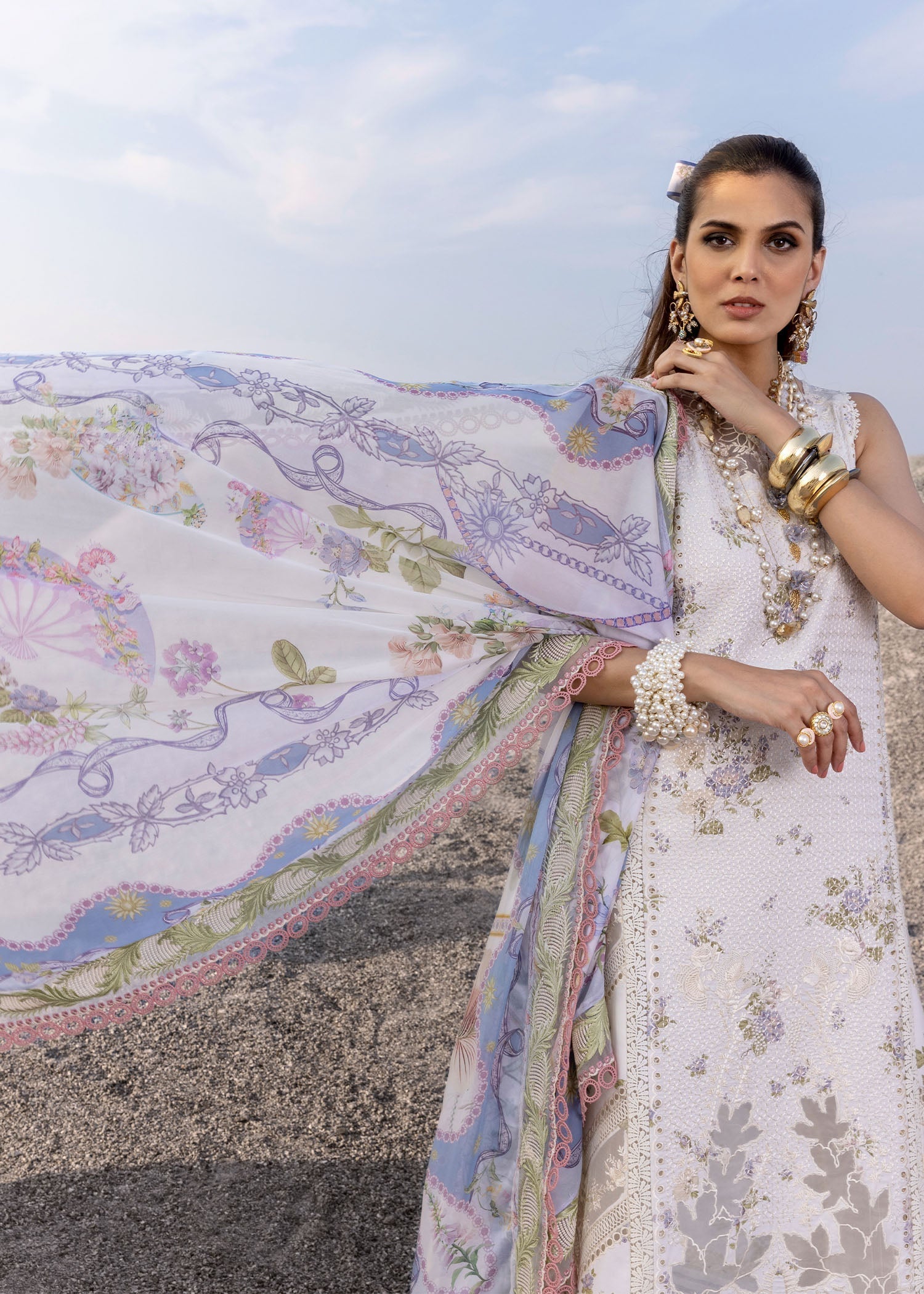 SAIRA SHAKIRA UNSTITCHED LAWN’25 | CECIL B