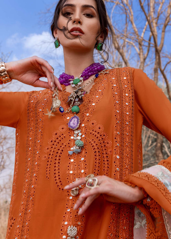 SAIRA SHAKIRA UNSTITCHED LAWN’25 | SHAMS B