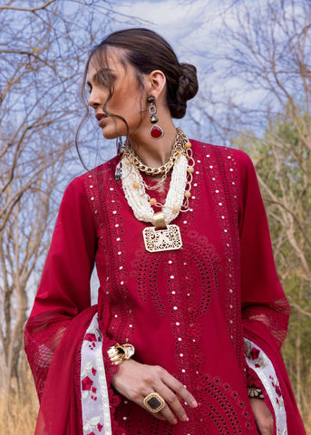 SAIRA SHAKIRA UNSTITCHED LAWN’25 | SHAMS A