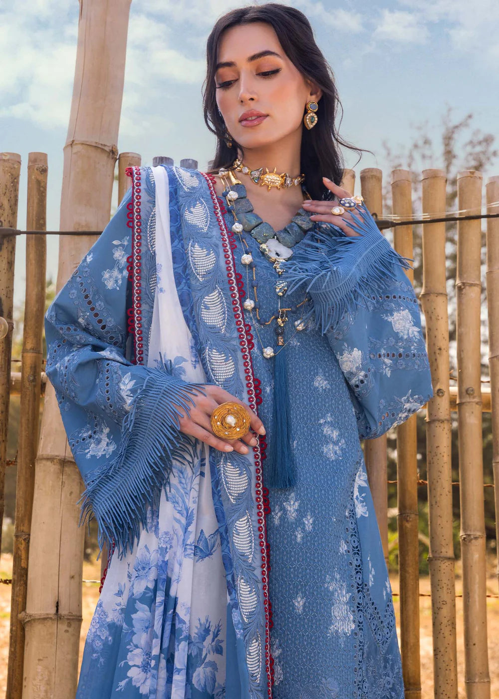 SAIRA SHAKIRA UNSTITCHED LAWN’25 | CECIL A