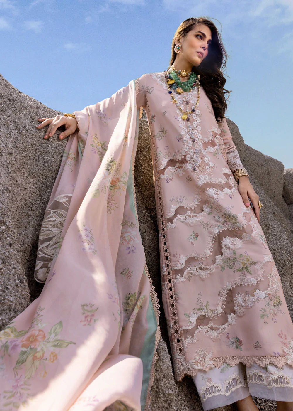SAIRA SHAKIRA UNSTITCHED LAWN’25 | SERENA B