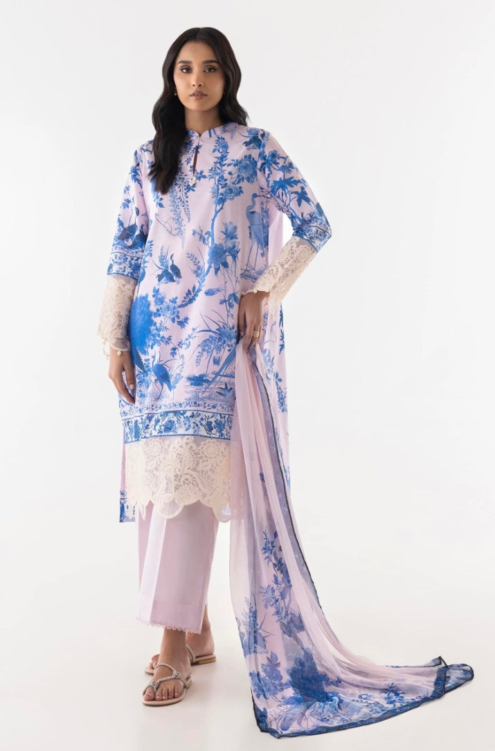 SANA SAFINAZ CASUAL PRET’25 | STITCHED LAWN 3PC SET