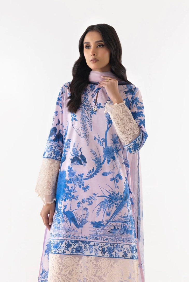 SANA SAFINAZ CASUAL PRET’25 | STITCHED LAWN 3PC SET