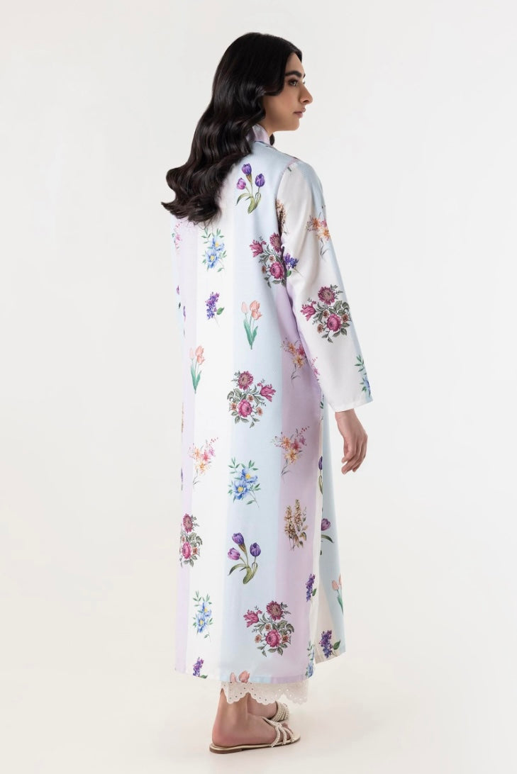 SANA SAFINAZ CASUAL PRET’25 | STITCHED POLYESTER DOBBY SHIRT