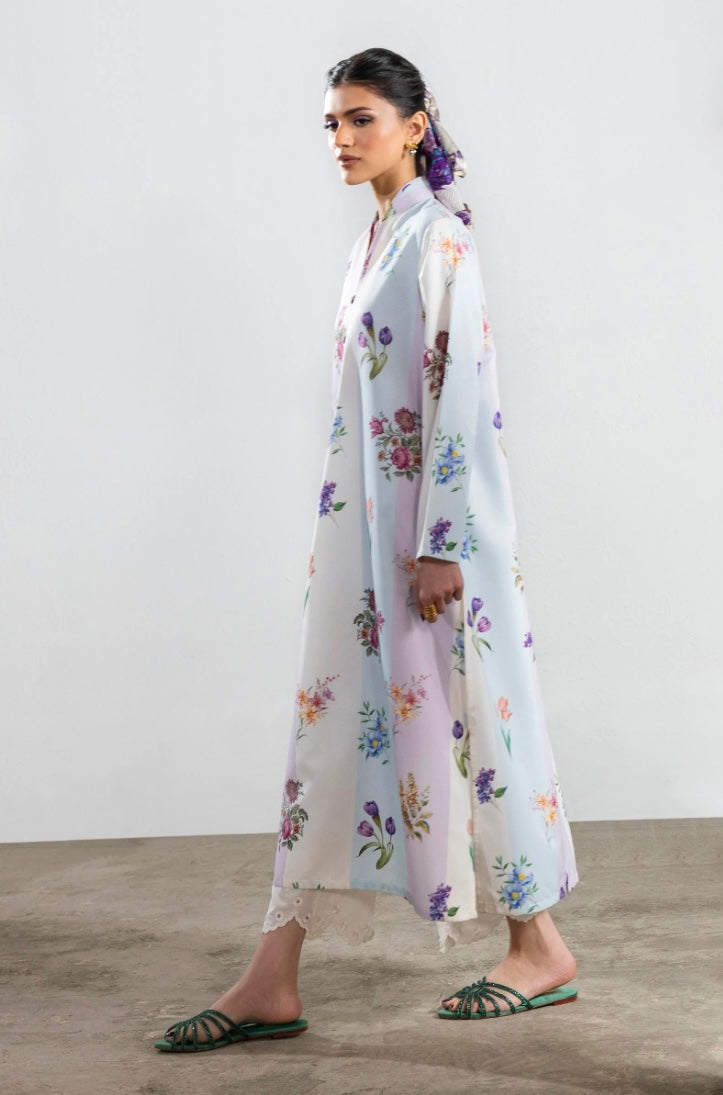 SANA SAFINAZ CASUAL PRET’25 | STITCHED POLYESTER DOBBY SHIRT