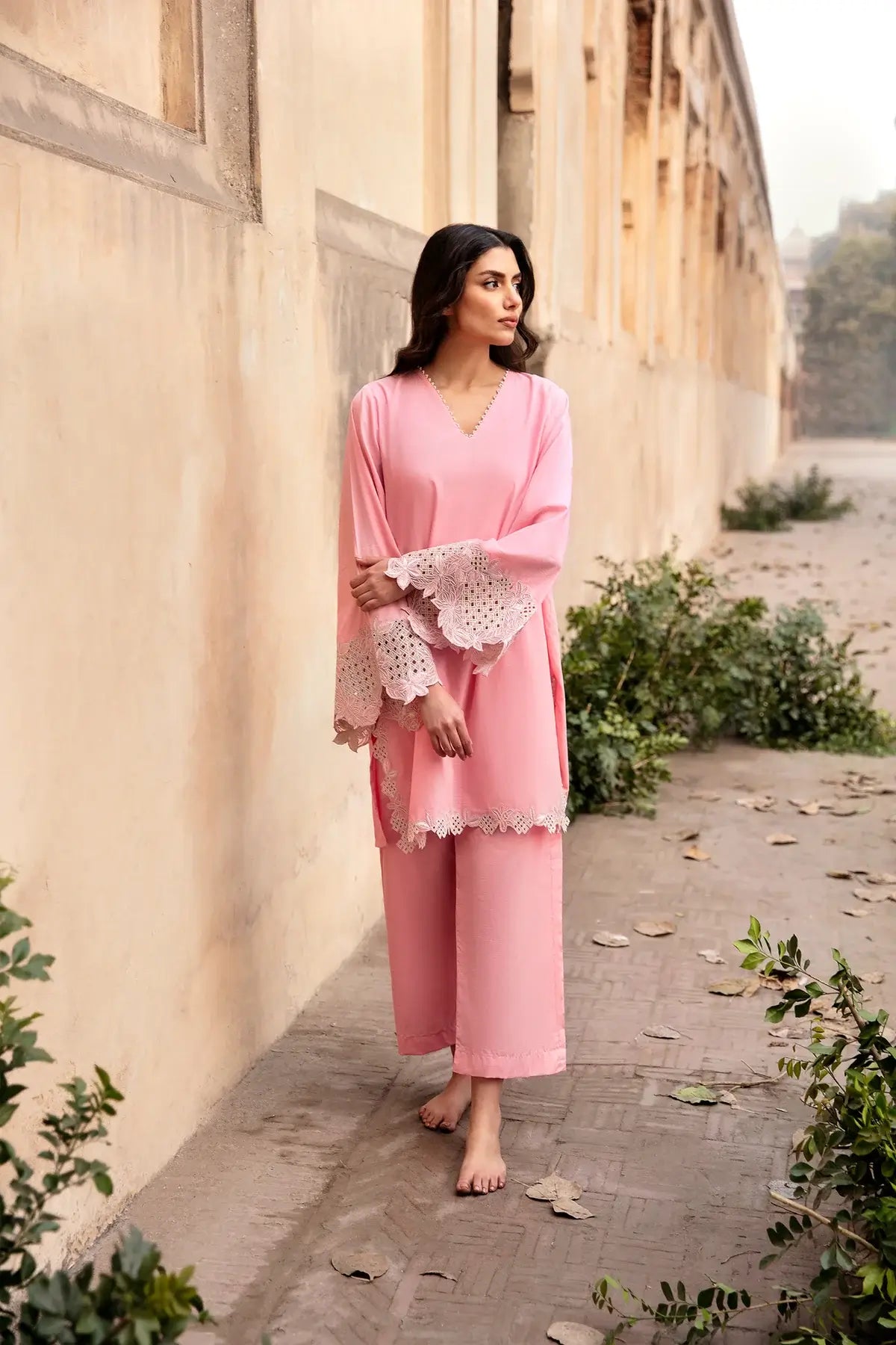 STUDIO MEHR CASUAL PRET | PINK BLOSSOM MATCHING SET