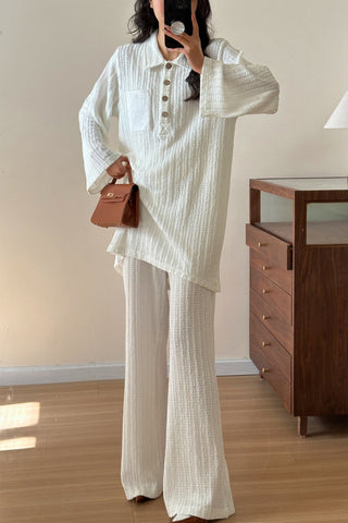 HASSAL SPRING SUMMER’25 | ST ORLEANS TEXTURED SUIT