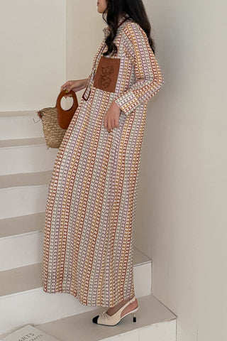 HASSAL SPRING SUMMER’25 | BODRUM MAXI CROCHET DRESS