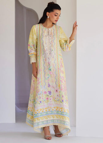 FARAH TALIB AZIZ ‘TARA LUXE SILK PRET’25 | CALI RAW SILK KAFTAN