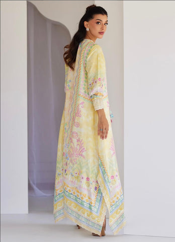 FARAH TALIB AZIZ ‘TARA LUXE SILK PRET’25 | CALI RAW SILK KAFTAN