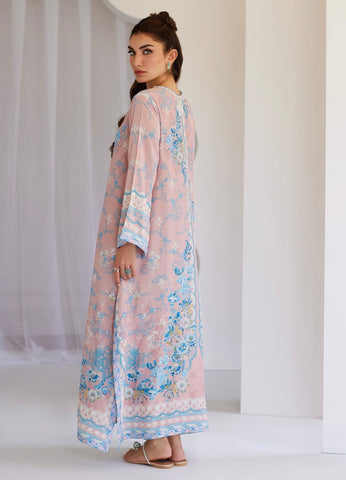 FARAH TALIB AZIZ ‘TARA LUXE SILK PRET’25 | PETAL PINK KAFTAN