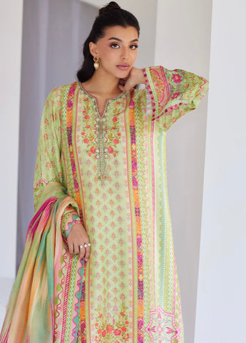 FARAH TALIB AZIZ ‘TARA LUXE SILK PRET’25 | VESPER KIWI SHIRT & DUPATTA