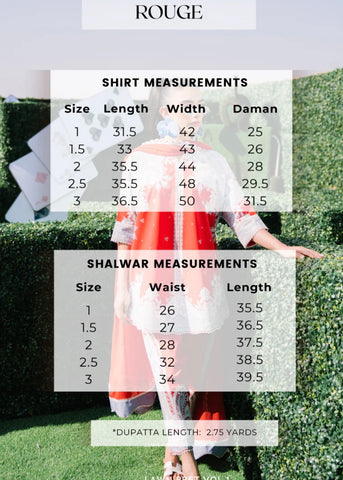 NIA MIA LAWN PRET’25 | ROUGE