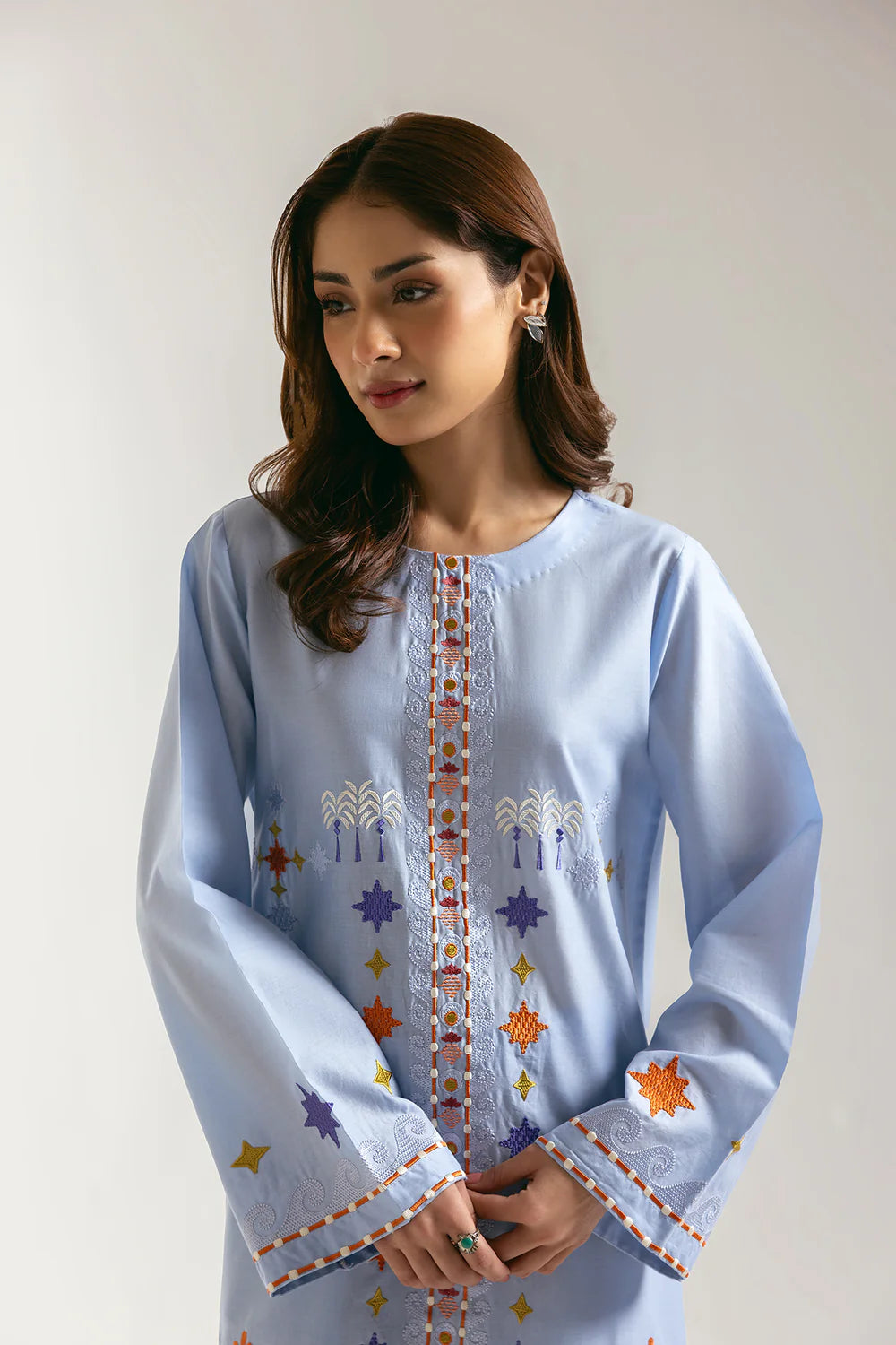 ETHNIC CASUAL PRET’25 | DUSTY BLUE