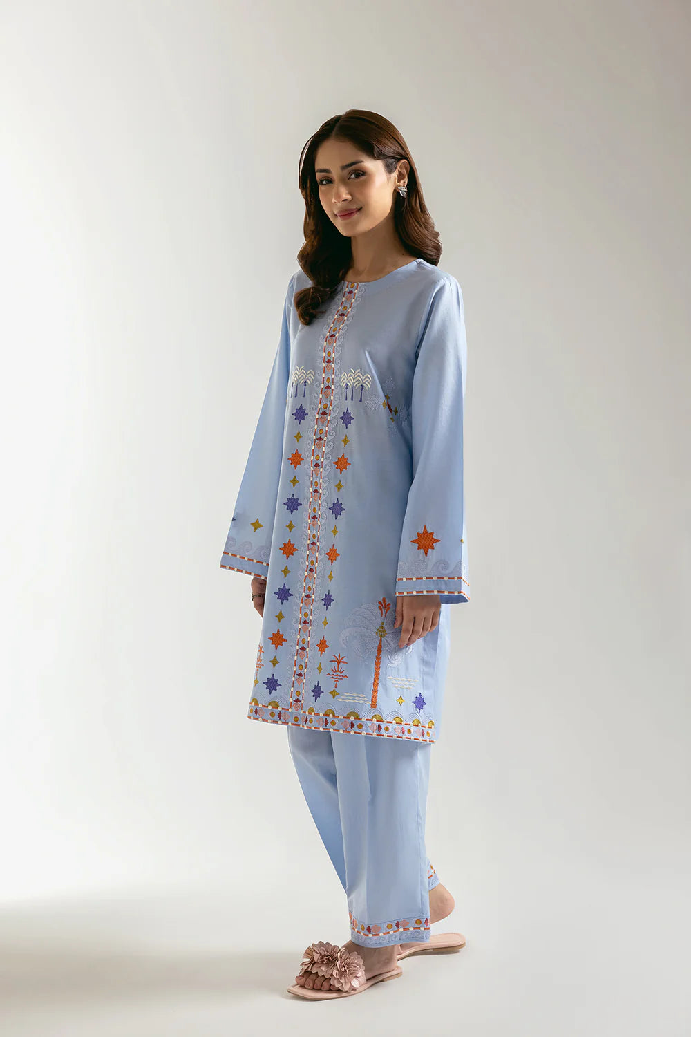 ETHNIC CASUAL PRET’25 | DUSTY BLUE