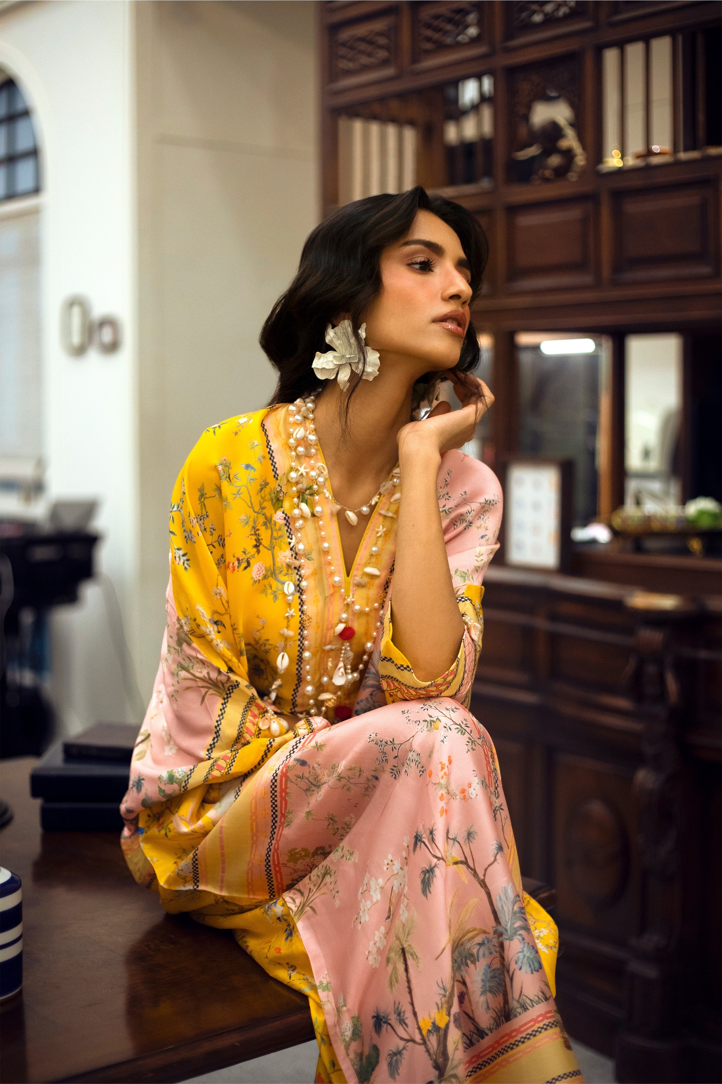 HIRA SARDAR RTW’25 | PRINTED KAFTAN