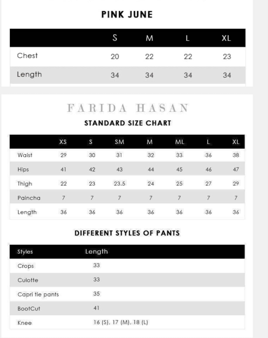 FARIDA HASAN ‘JUNE BLOOM’25 |LEMON JUICE WITH PANTS