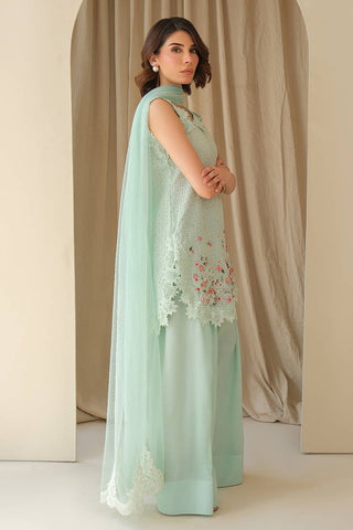 FARIDA HASAN ‘JUNE BLOOM’25 | AQUA JUNE WITH DUPATTA AND SHALWAR