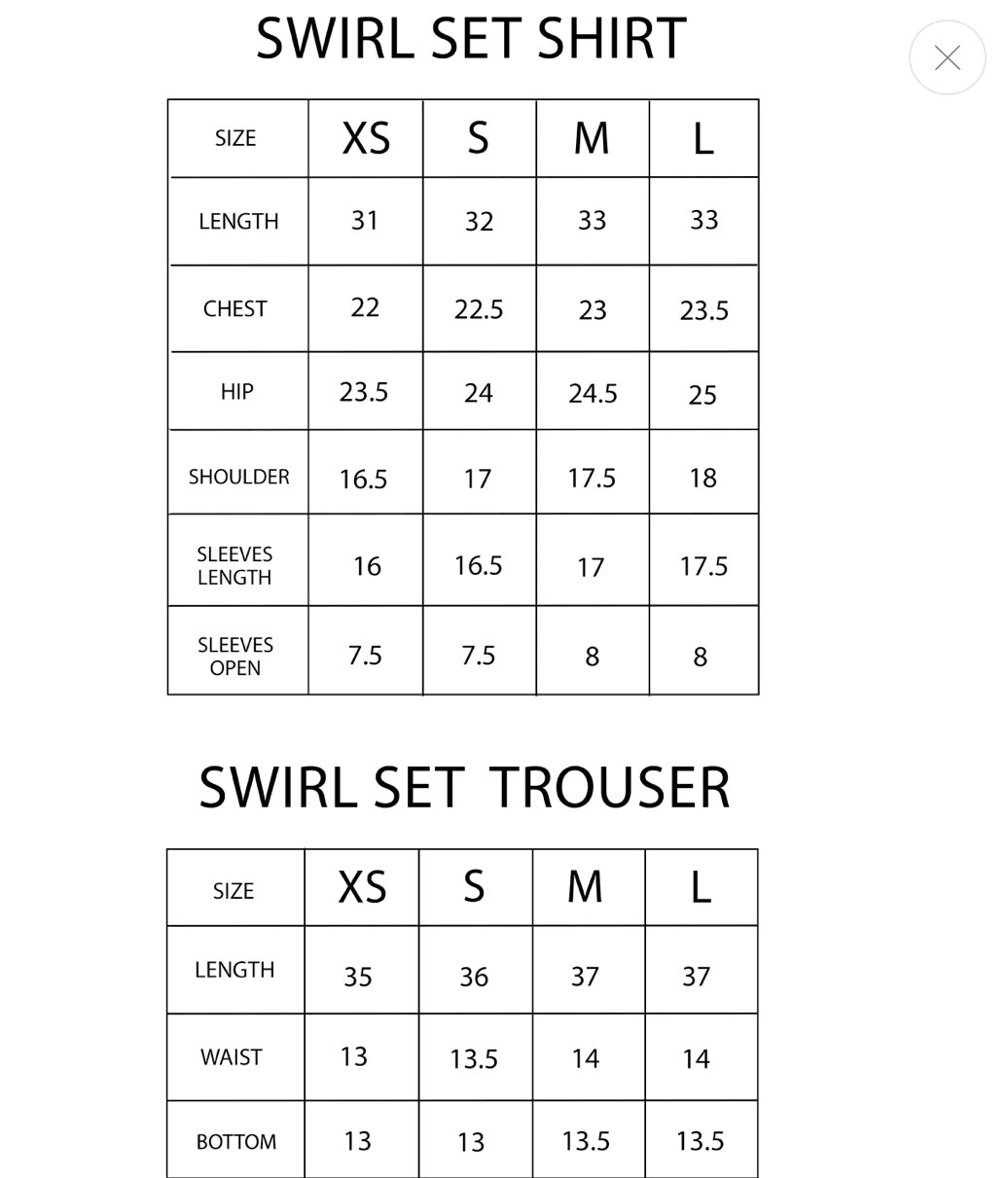 LA PRET RTW’25 | SWIRL SET